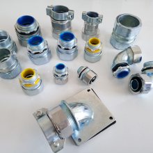 宝鸡福莱通专业生产锌合金蛇皮管接头 M20*1.5锌合金外丝接头 物美价廉