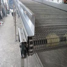 不锈钢网带输送机食品饮料流水线网链输送机