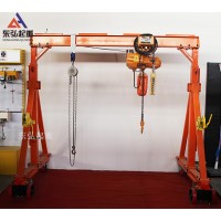 电动行走移动龙门架价格-小型龙门架定制-东弘起重