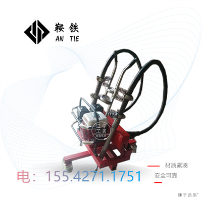 伊春鞍铁一拖二软轴捣固镐地铁设备的使用注意方法