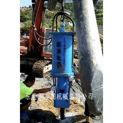 广东东莞矿山岩石劈裂机岩石液压分裂机液压岩石分裂机简介