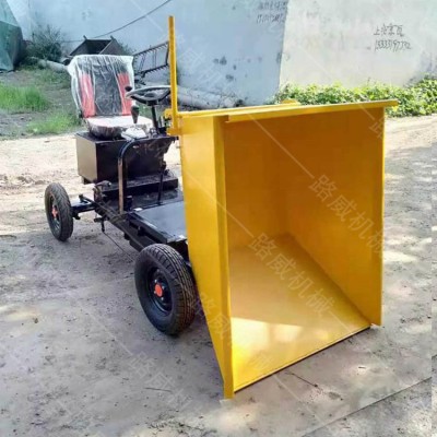 新能源工地电动灰斗车 建筑机械电动灰斗车 座驾式水泥灰斗车