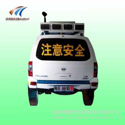北京太阳能仿真警车 模拟警车标志牌交通设施