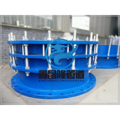 温州供水用可拆式双法兰传力接头 传力伸缩器