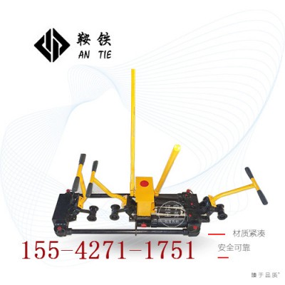 鞍铁YTF-400II液压双项轨缝调整器工程施工现场附图