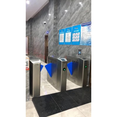 市南桥式翼闸 人脸识别工地实名制通道