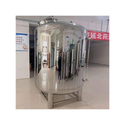 山东鸿谦纯净水源水箱水处理水罐卫生级立式储罐甄选材质