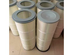 工业聚酯纤维材料空气滤筒/喷漆房粉尘滤芯