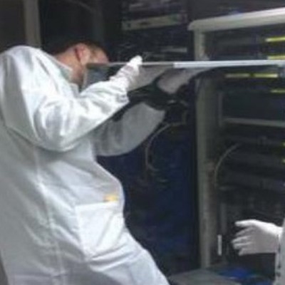 广州越秀建设路机房清洁公司，开荒机柜服务，服务器清理灰尘