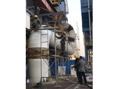 电厂脱硫脱硝保温施工队岩棉烟道铁皮保温工程