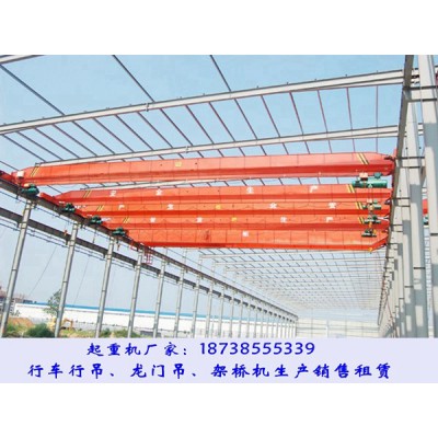 江苏无锡10吨单梁桥式起重机厂家航车作业原理