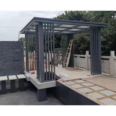 中式铝合金凉亭厂家，河北沐荷园艺景观工程有限公司