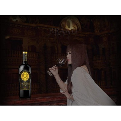 IRENENA红酒温碧霞自创品牌智利葡萄酒风味美乐酒庄干红