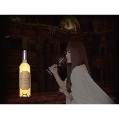 IRENENA红酒温碧霞自创品牌国产白葡萄酒贺兰山干白