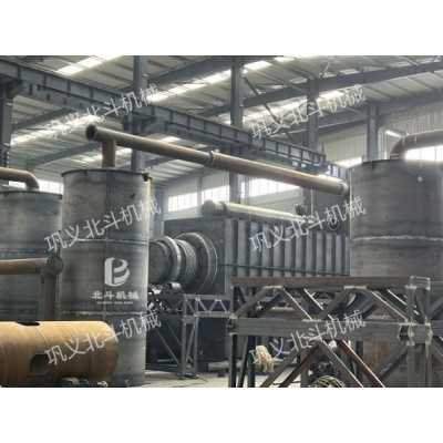 桉树皮快速炭化炉 树枝废木材粉碎制炭全套机器 北斗机械