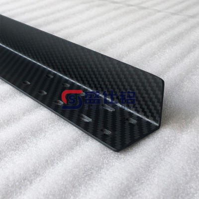 定制碳纤维L型工业件 建筑工程用 工业包角定制