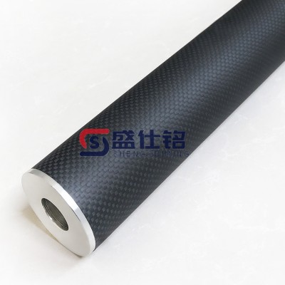 碳纤维导辊辊筒滚筒 机械传动轴碳素导辊进口材质非标定制