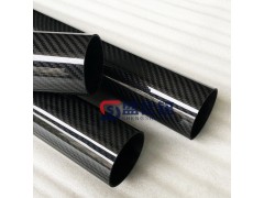 3K碳纤维管加工 厂家直营 质量有保障 亮光机械性碳管