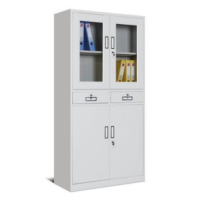 四门加厚办公文件柜 内外都有漆面保护 不易生锈