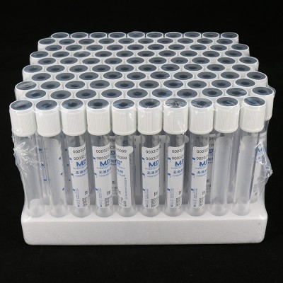 白色管帽无添加剂PET材质真空采血管_抽血管_普通血清管