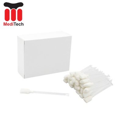 海绵头IPASS-4.5挤压清洁棉签 酒精清洁擦拭棒