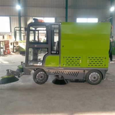 物流园区清理电动四轮清扫车电动四轮洗路车多少钱一台价格表