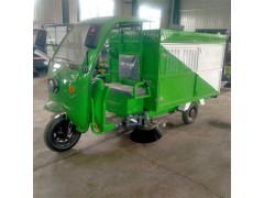 市政落叶清理电动吸树叶收集车电动树叶收集粉碎一体机报价表