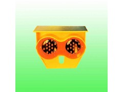 太阳能同步警示灯 仿生猫眼雾灯智能诱导灯报价