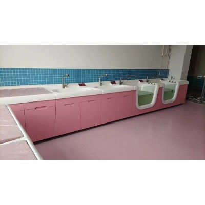 婴儿洗浴中心一体化新生儿洗澡设备护理台恒温婴幼儿游泳池