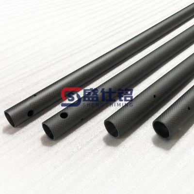 抗腐蚀耐高温碳纤维管材 碳纤维管生产厂家 碳纤维管批发