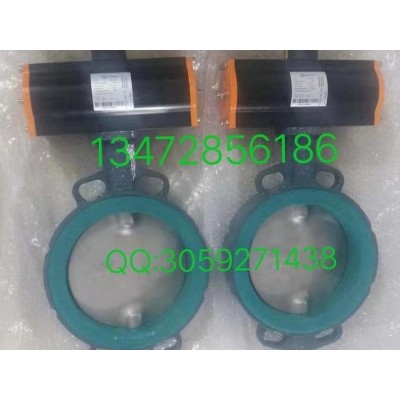 原装进口依博罗衬胶蝶阀EBRO气动执行器EB8.1SYD