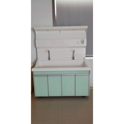 高分子洗手池 单人多人位刷手池 可定制