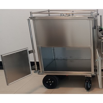 下送车供应室转运车保温送餐手推车