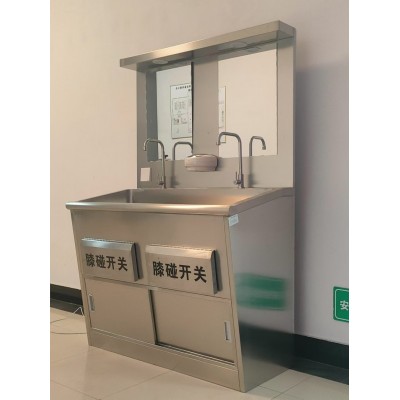 洗手池304不锈钢  可配置烘手器、热水器