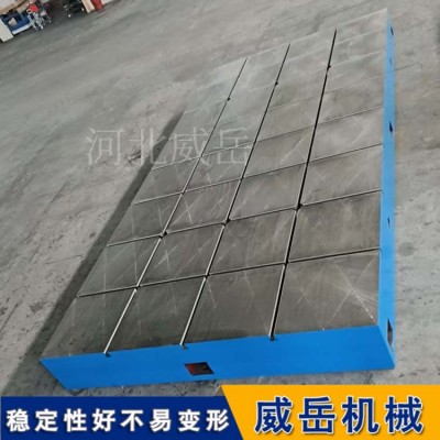 来图加工铸铁平台，机床工作台生产周期短