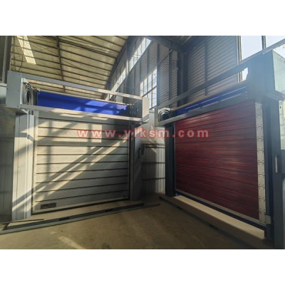 地下车库、商业卸货区硬质螺旋快速卷帘门
