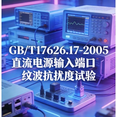 GB/T17626.17-2005直流电源端口纹波抗扰度试验